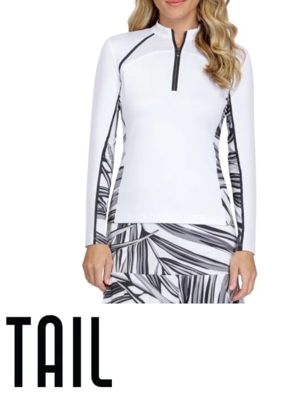Tail Women's Liza Long Sleeve Golf Top size M